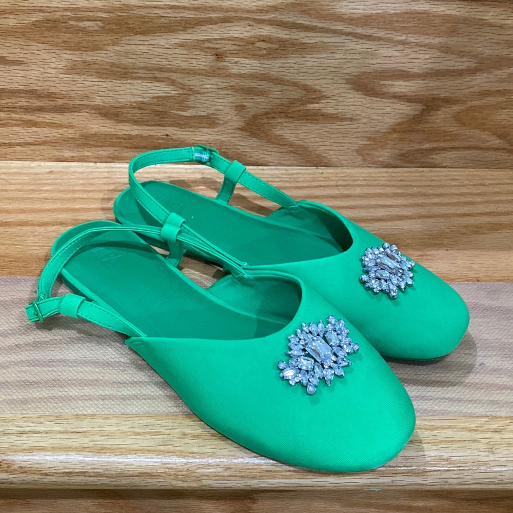 Zara girls slingback sandals